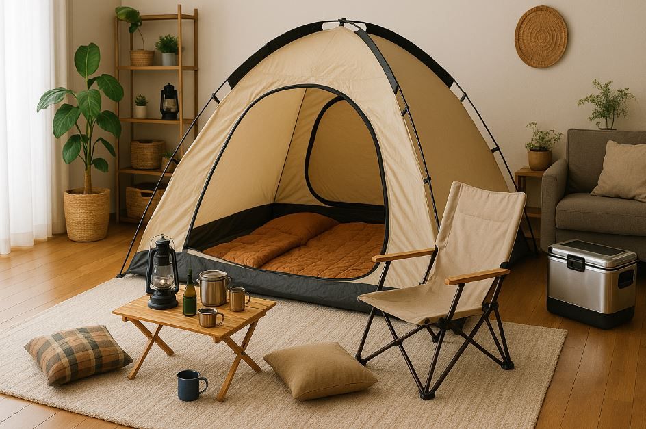 在家CHILL一下！4大重點打造居家露營風，讓日常變成小度假